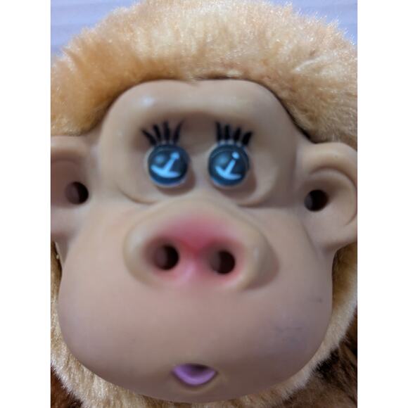 Russ Rutherford III 11" Sucks Thumb & Toes Picks Nose Plush Gorilla Vintage - Picture 9 of 9